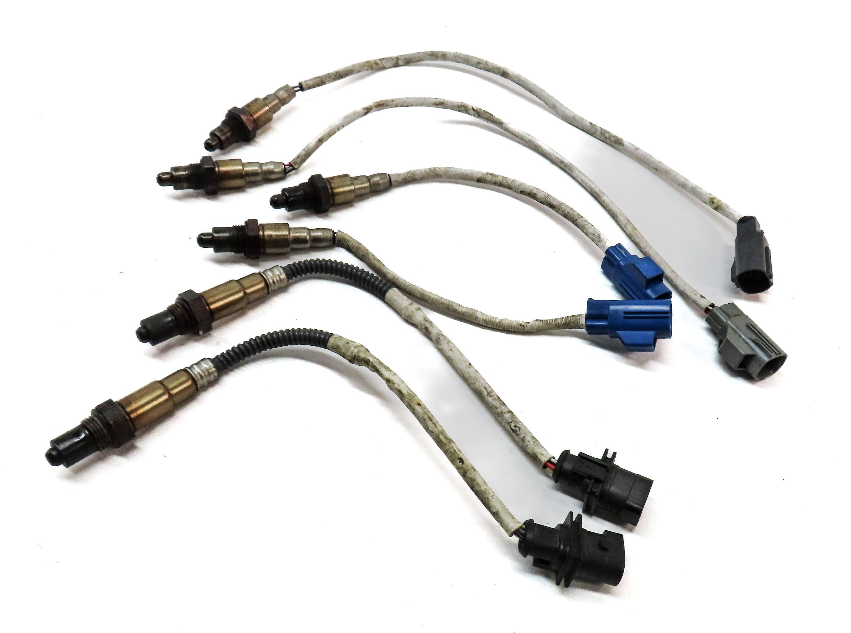 16 LAND RANGE ROVER (L405) 5.0L SUPER ENGINE OXYGEN O2 LAMBDA PROBE SENSOR SET/6 — exact item pictured